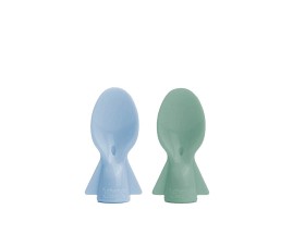 Bilde av Cherub Baby Skje 2-pakning (Cerulean/Sage)