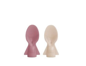 Bilde av Cherub Baby Skje 2-pakning (Dusty Rose/Sand)