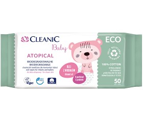 Bilde av Cleanic Baby ECO Atopical Våtservietter