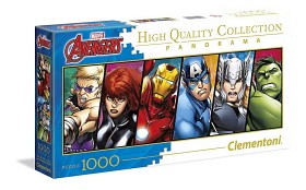 Bilde av Clementoni Panorama Pussel The Avengers 1000 pcs