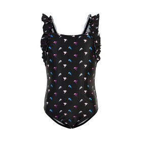 Bilde av Color Kids Kelly swimsuit AOP 40+ (Svart)