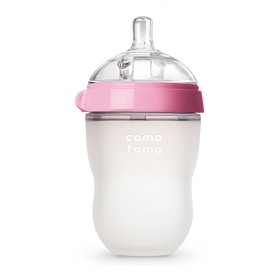 Bilde av Comotomo Nappflaska 250ml (Rosa)