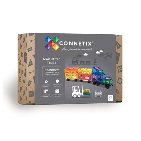 Bilde av Connetix Rainbow Transport 50-deler