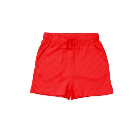 Bilde av Copenhagen Colors Ribbade Shorts (Röd)