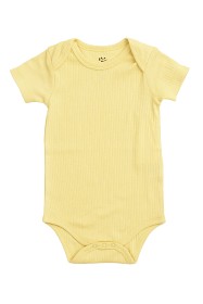 Bilde av Copenhagen Colors Ribbet Body (Lys gul)