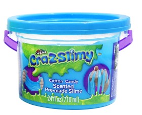 Bilde av Cra-z-Slimy Slime i hink 0,7 liter blå