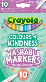 Bilde av Crayola 10 Colours of kindness Tuschpenner