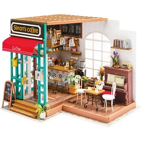 Bilde av Creativ Company DIY Miniatyrrom Book Nook Café
