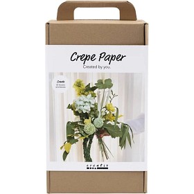 Bilde av Creativ company Maxi DIY Kit Kreppapir Blomsterbukett