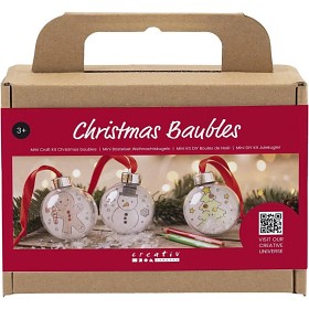 Bilde av Creativ Company Mini DIY Kit Julgranskulor