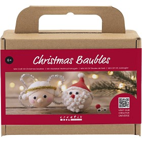 Bilde av Creativ Company Mini DIY Kit Julekuler (Julenisse & engel)
