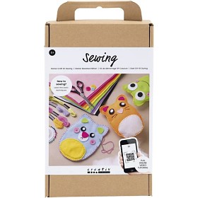 Bilde av Creativ Company Start DIY Kit Sying Teddybjørn