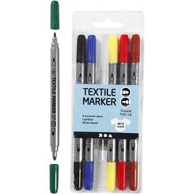 Bilde av Creativ Company Textiltusch (Standardfärger)