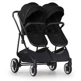 Bilde av Crescent Twin 360 Søskenvogn (Sort)