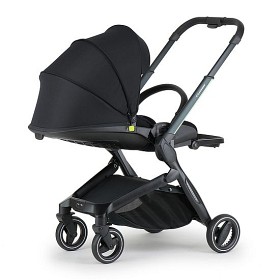 Bilde av Crescent Twist Barnevogn (Sort)