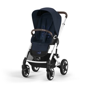 Bilde av Cybex Talos S Lux Sittvogn 2023 (Silver/Ocean Blue)