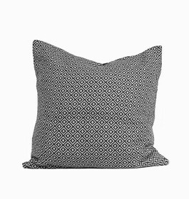 Bilde av Deco Nord Ekel Gåsemønster Putevar 50x50 cm (Grå/Beige)