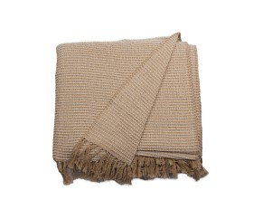 Bilde av Deco Nord Ekel Vassing Pledd (Beige/Sand)