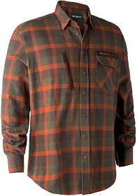 Bilde av Deerhunter Ethan Shirt Orange Check
