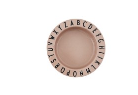 Bilde av Design Letters ABC Djup Tallrik (Rosa)