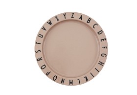 Bilde av Design Letters ABC Tallrik (Rosa)