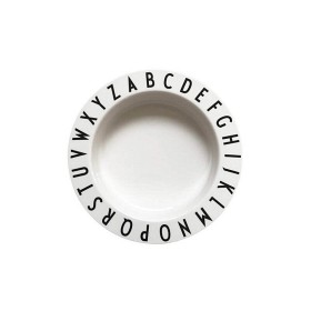 Bilde av Design Letters Eat & Learn Djuptallrik Tritan (Vit)