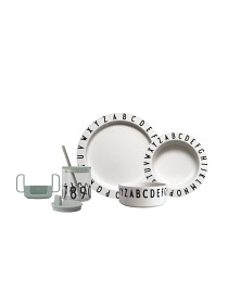 Bilde av Design Letters Eat & Learn Gift Box (Grön/Vit)