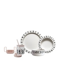 Bilde av Design Letters Eat & Learn Gift Box (Nude/Vit)