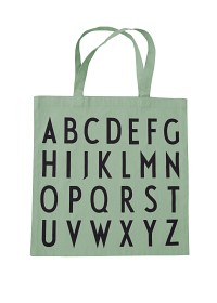 Bilde av Design Letters Favourite Tygpåse (Grön/ABC)