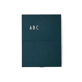 Bilde av Design Letters Message Board A4 (Mörkgrön)