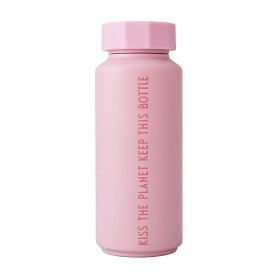 Bilde av Design Letters Termosflaska Kiss (Pink)
