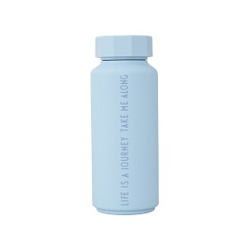 Bilde av Design Letters Termosflaska Life Is A Journey (Light Blue)