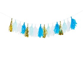 Bilde av Designhouse95 Girlang Tassel (Blå)