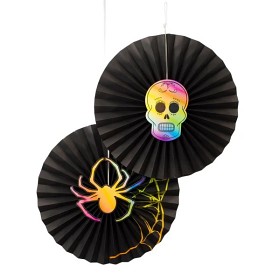 Bilde av Designhouse95 Halloween Paperfan 2 st