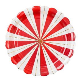 Bilde av Designhouse95 Papirplate 8 st (Röd)