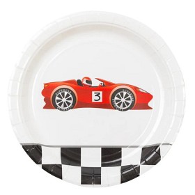 Bilde av Designhouse95 Racing Papirplate 8 st