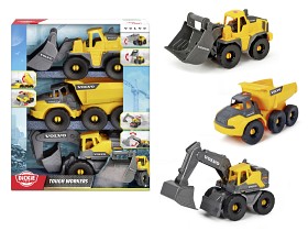 Bilde av Dickie Toys 3-Pack Volvo anleggsmaskiner