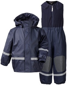 Bilde av Didriksons Boardman Fodrat Regnställ (Navy)