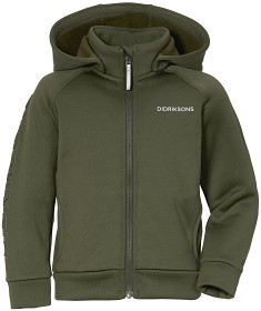 Bilde av Didriksons CORIN KIDS FULLZIP 6 Deep Green
