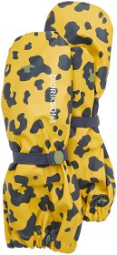Bilde av Didriksons Pileglove Fôrede Regnhansker Camo Yellow (Gul)