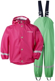 Bilde av Didriksons Slaskeman Regnställ (Fuchsia)