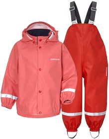 Bilde av Didriksons Slaskeman Regnställ (Peach Rose)
