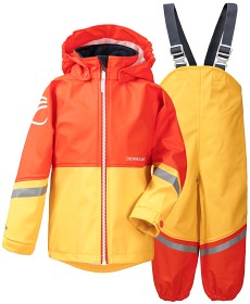 Bilde av Didriksons Waterman Regnställ Yellow (Storlek 70)