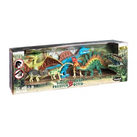 Bilde av Dino vs World - 6 pack Dino Rörlig 2 strlk - 1