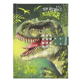 Bilde av Dino World Dagbok med kode og lyd