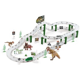 Bilde av Bilbane med dinosaurer