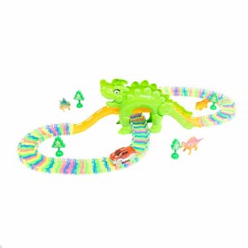 Bilde av Dinosaur Bilbane med biler