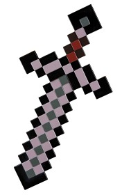 Bilde av Minecraft Netherite-sverd