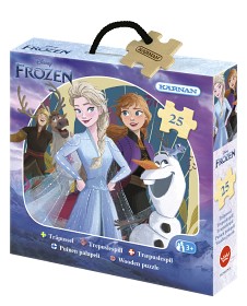 Bilde av Disney Frost 2 Treboks puslespill 25 biter