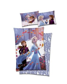 Bilde av Disney Frozen Påslakanset 140x200 cm (Anna, Elsa, Olaf)